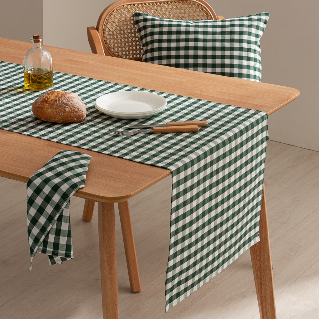 Pack 6 servilletas Vichy 45x45 cm