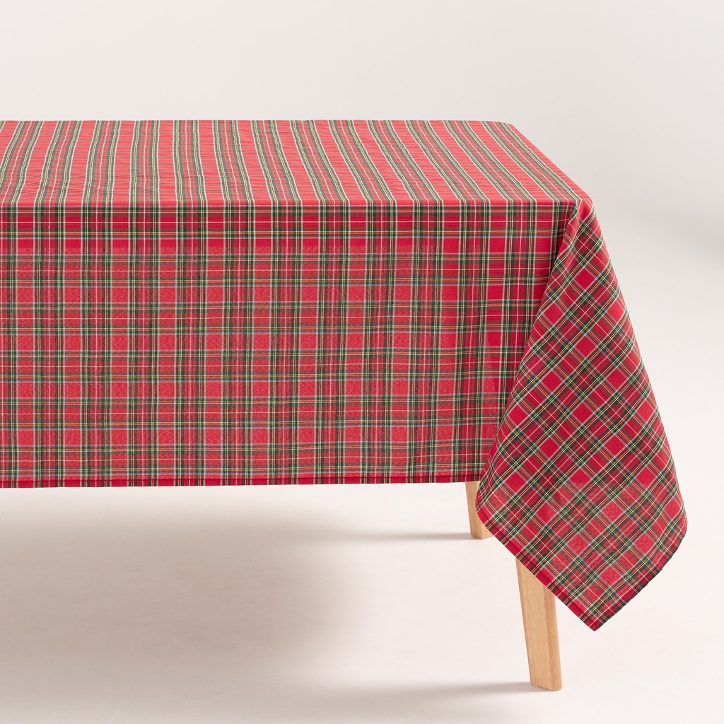 MANTEL NAVIDAD CUADROS CHECK