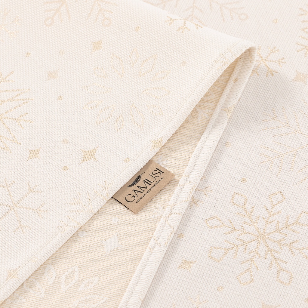 MANTEL NAVIDAD JACQUARD ALGODÓN
