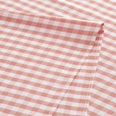 Mantel antimanchas redondo vichy 160x160 cm