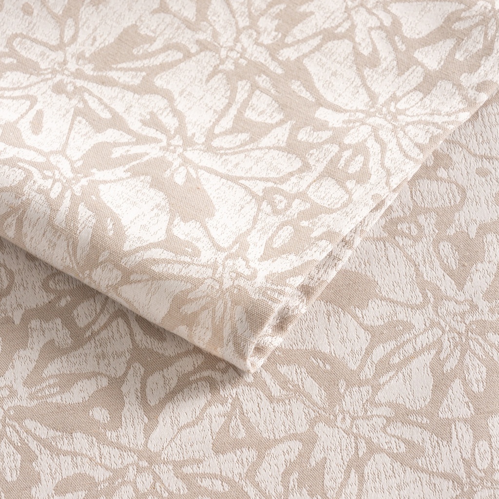 MANTEL JACQUARD ALGODÓN ANTIMANCHAS BROTA