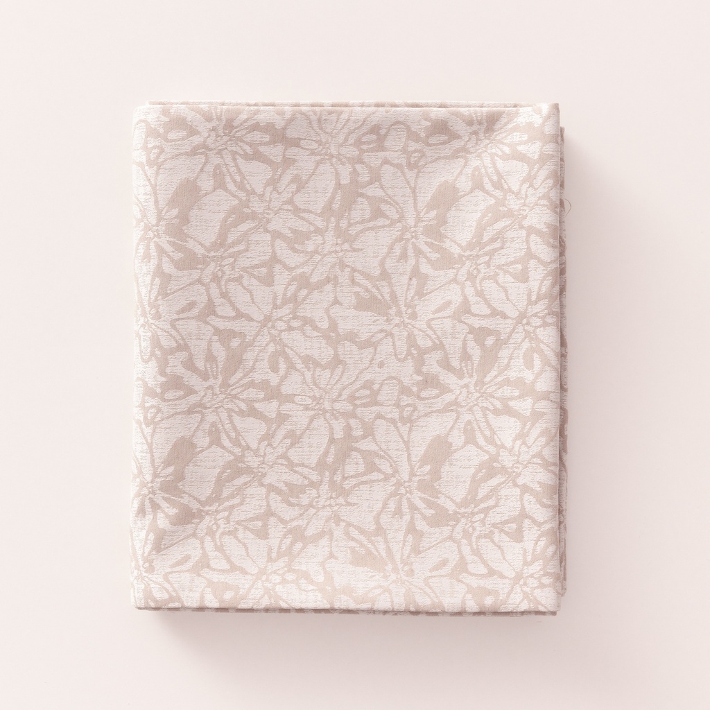 MANTEL JACQUARD ALGODÓN ANTIMANCHAS BROTA