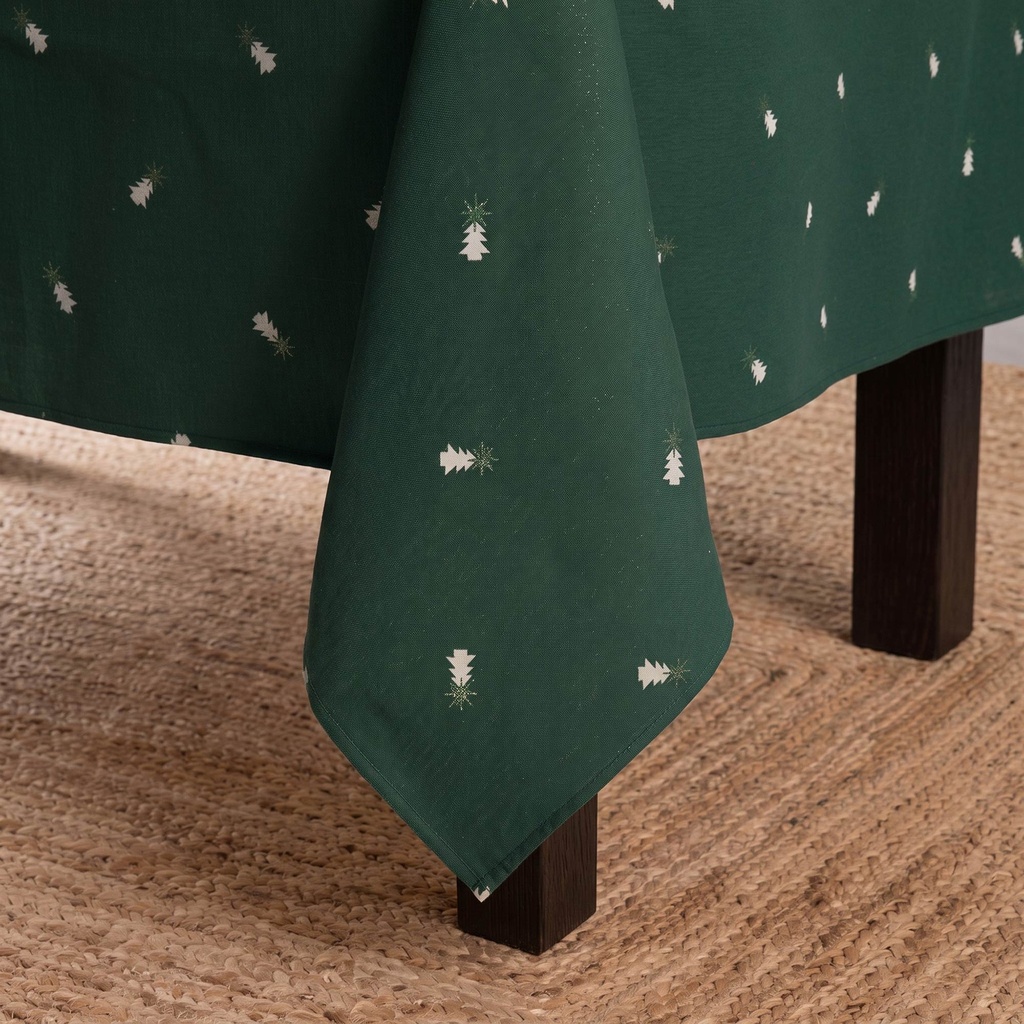 MANTEL NAVIDAD TEJIDO ABETO