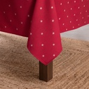 MANTEL NAVIDAD TEJIDO STAR