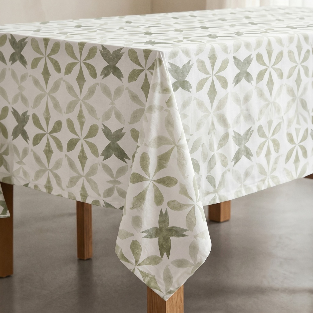 MANTEL ESTAMPADO ANTIMANCHAS ARNAS