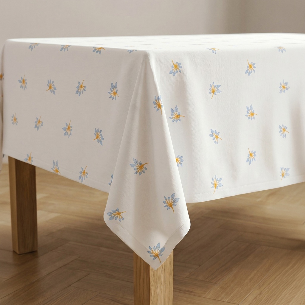 MANTEL ESTAMPADO ANTIMANCHAS BORA