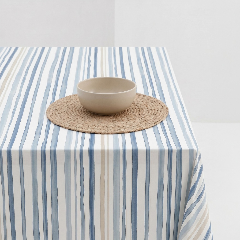 MANTEL ESTAMPADO ANTIMANCHAS BRISE