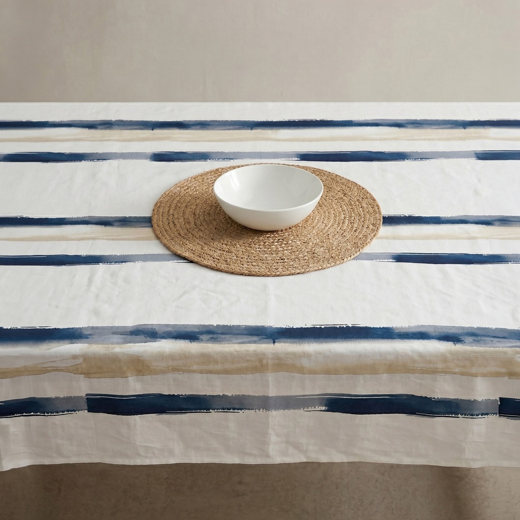 MANTEL ESTAMPADO ANTIMANCHAS COSTER