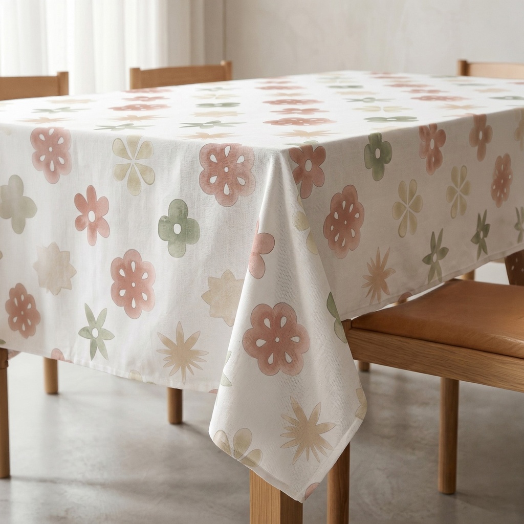 MANTEL ESTAMPADO ANTIMANCHAS SAIMO