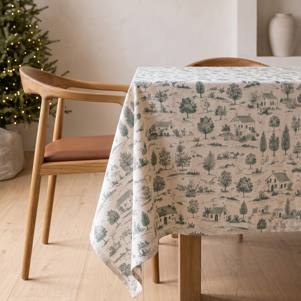 MANTEL NAVIDAD LINO ALDEA