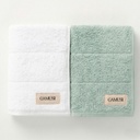 JUEGO 4 TOALLAS BAÑO 100% ALGODÓN 600 G