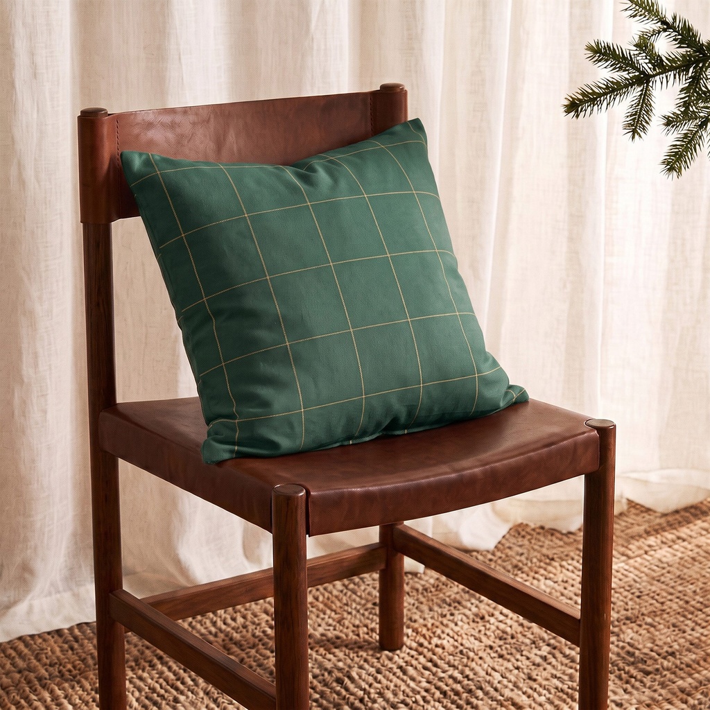 FUNDAS DE COJÍN NAVIDAD ALGODÓN GRIDO