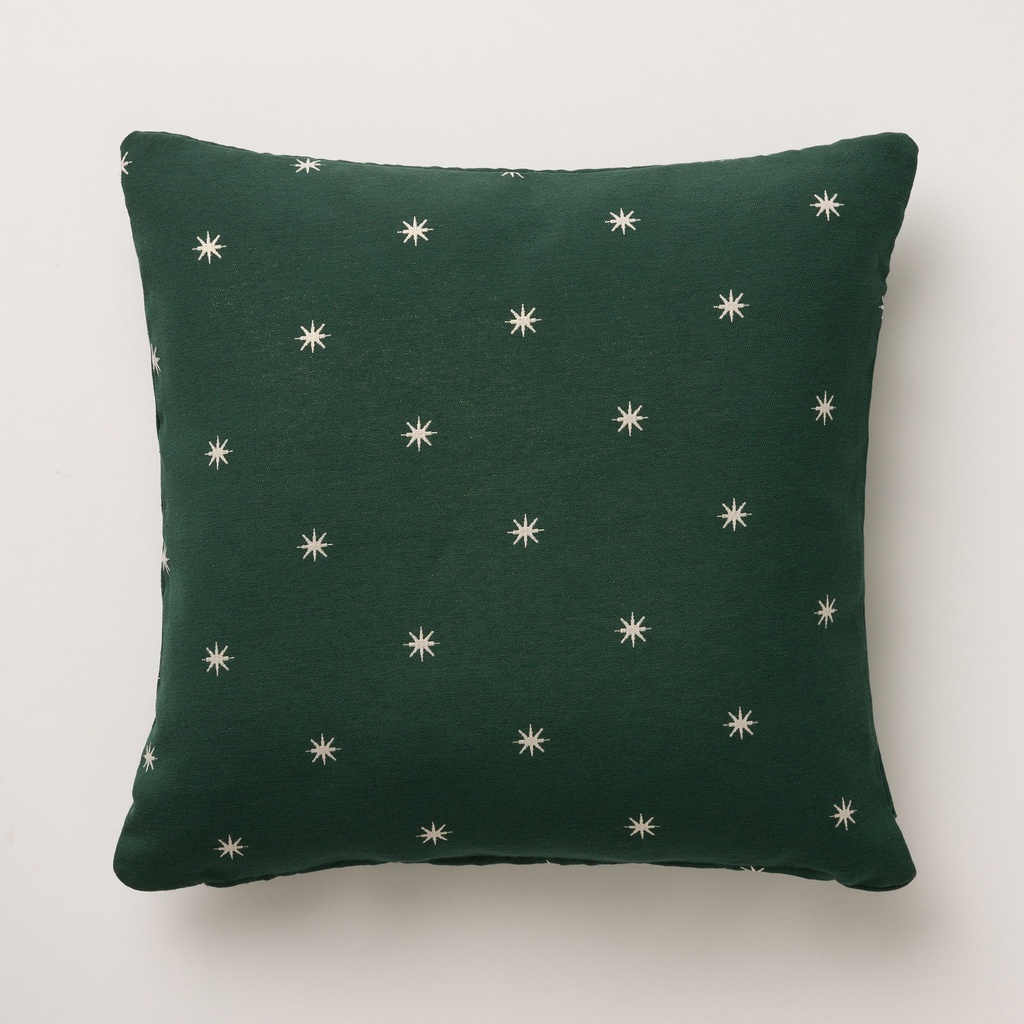 FUNDAS DE COJÍN NAVIDAD ALGODÓN STAR