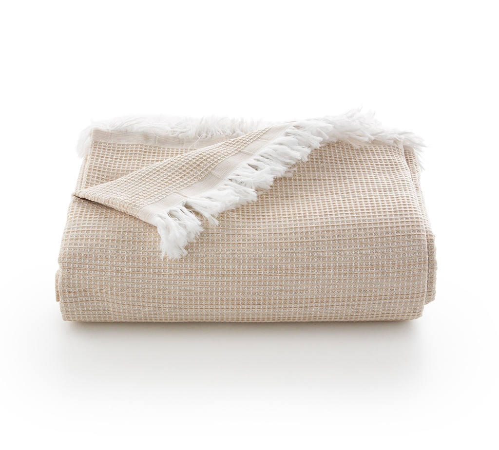 [PLGALA180-BE] Plaid multiusos Gala (Beige, 140x180 cm)