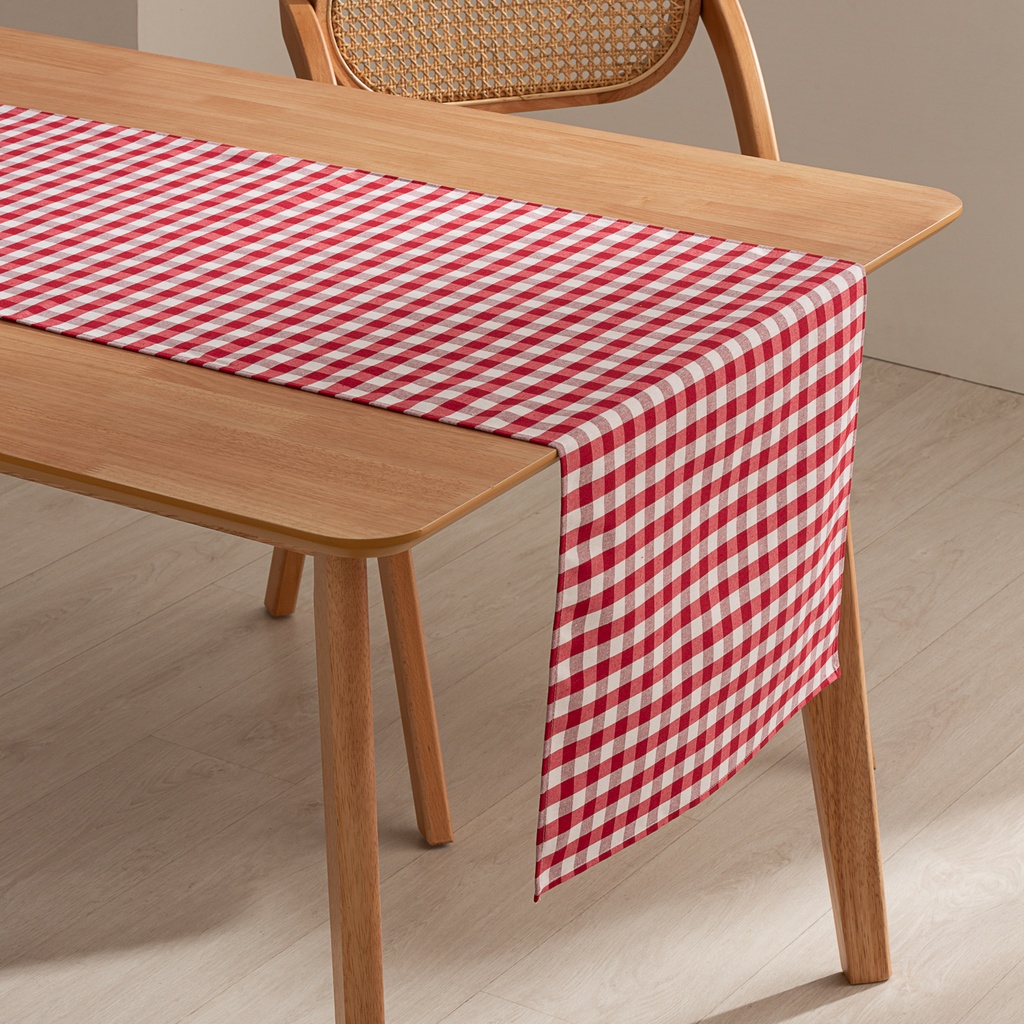 [CAMVICRO] Camino de mesa Vichy 45x170 cm (Rojo)