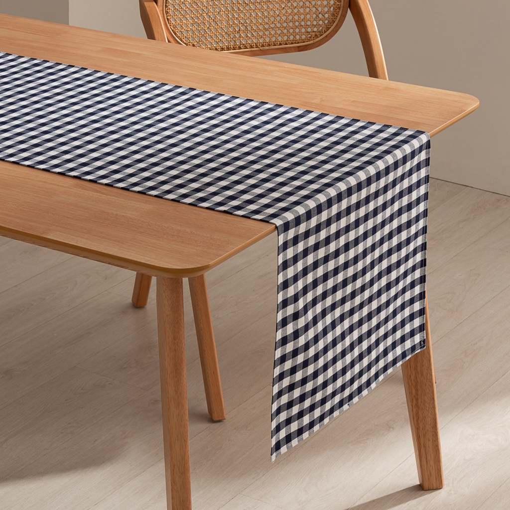[CAMVICAZ] Camino de mesa Vichy 45x170 cm (Azul)