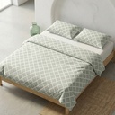 Funda Nórdica 100% Algodón DARENA + Funda de Almohada