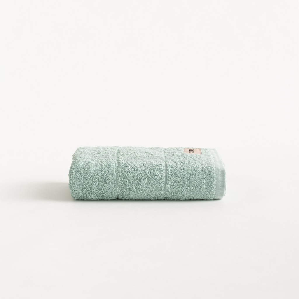 [TOALGTERRY-AG-30] Toalla Rizo 100% Algodón 600 gr TERRY (Agua Marina, Tocador: 30x50 cm)