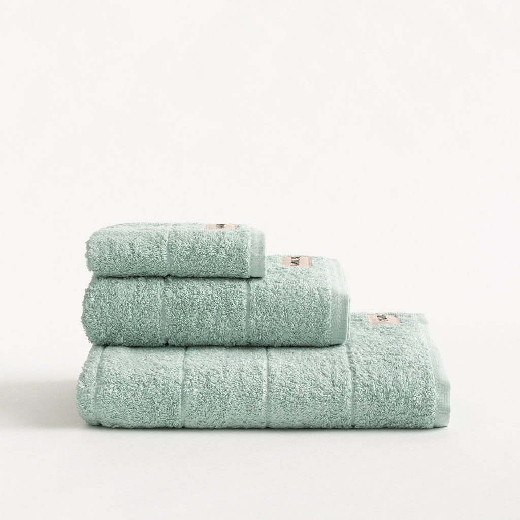 [SET3TOALGTERRY-AG-70] Set 3 Toallas Rizo 100% Algodón 600 gr TERRY (Agua Marina, Ducha: 30x50 cm + 50x100 cm + 70x140 cm)