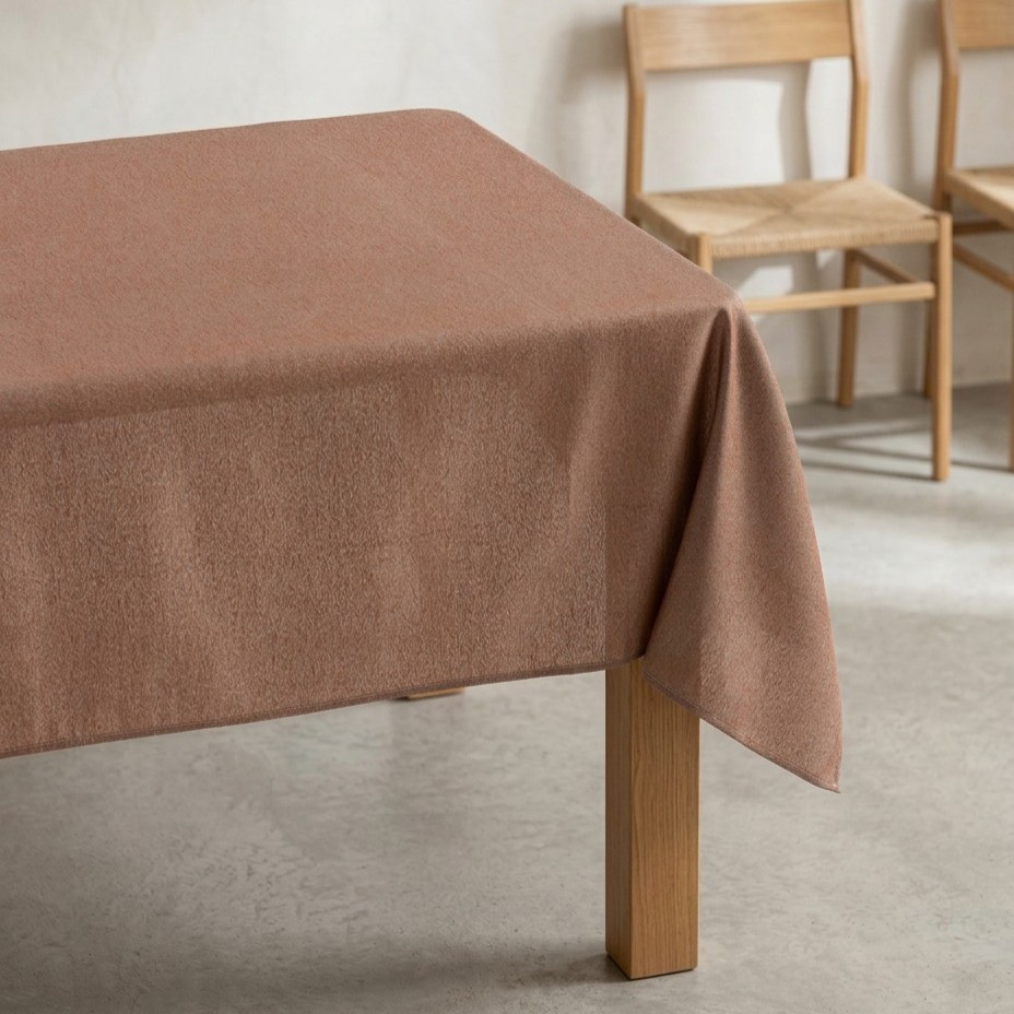 [MFONSTA-100] Mantel Liso Antimanchas FONS (Taupe, 140x100 cm)