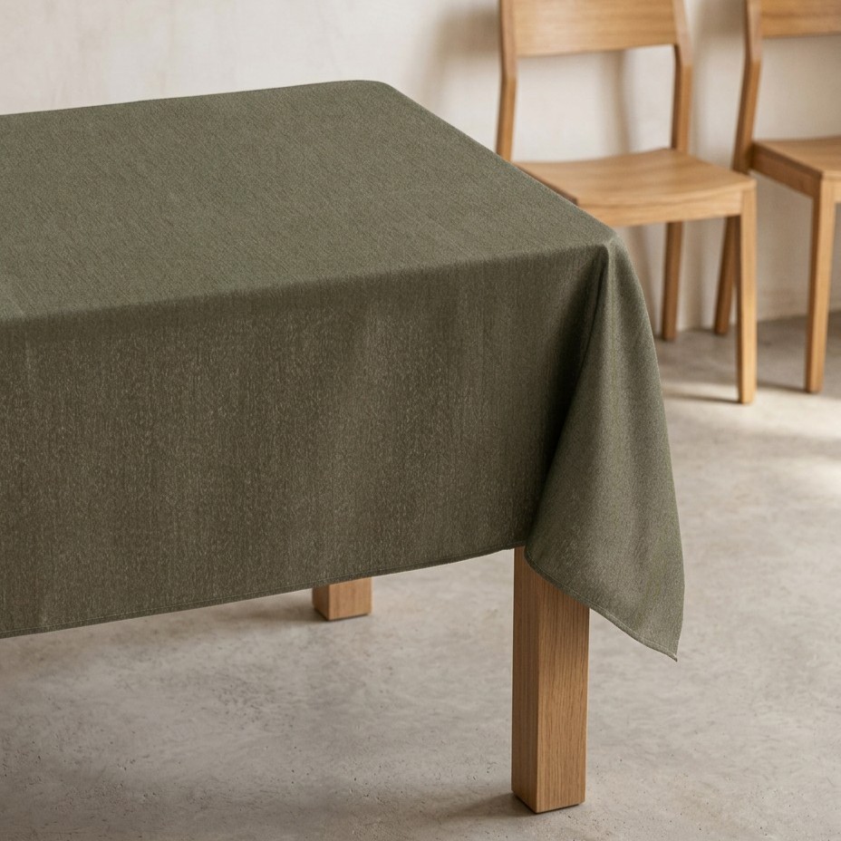 [MFONSVE-100] Mantel Liso Antimanchas FONS (Verde, 140x100 cm)