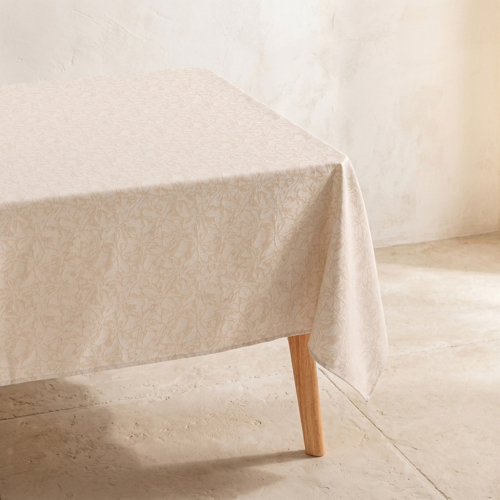 [MJQBROTBE-100] Mantel Antimanchas BROTA (Beige, 140x100 cm)