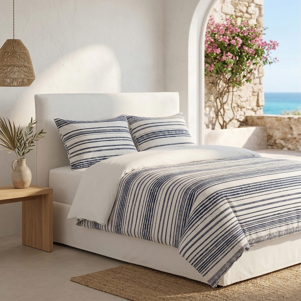 [JFNESCAM-150] Juego Funda Nórdica 100% Algodón ESCAMA (Cama 80/90 - 150x220 cm + 45x110 cm)