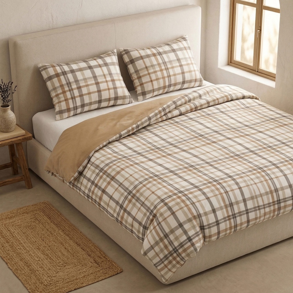 [JFNVOLCA-150] Juego Funda Nórdica 100% Algodón VOLCA (Cama 80/90 - 150x220 cm + 45x110 cm)
