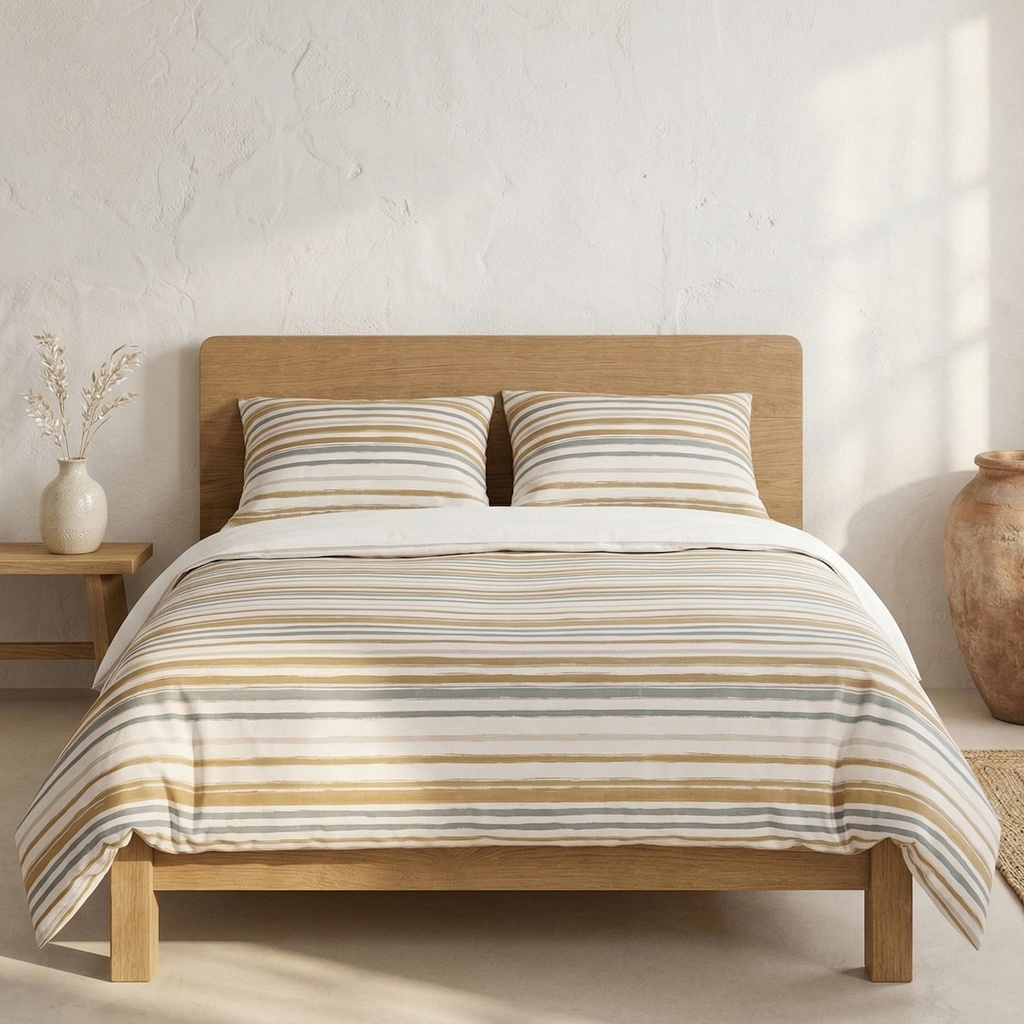 [JFNYAPLA-150] Juego Funda Nórdica 100% Algodón YAPLA (Cama 80/90 - 150x220 cm + 45x110 cm)