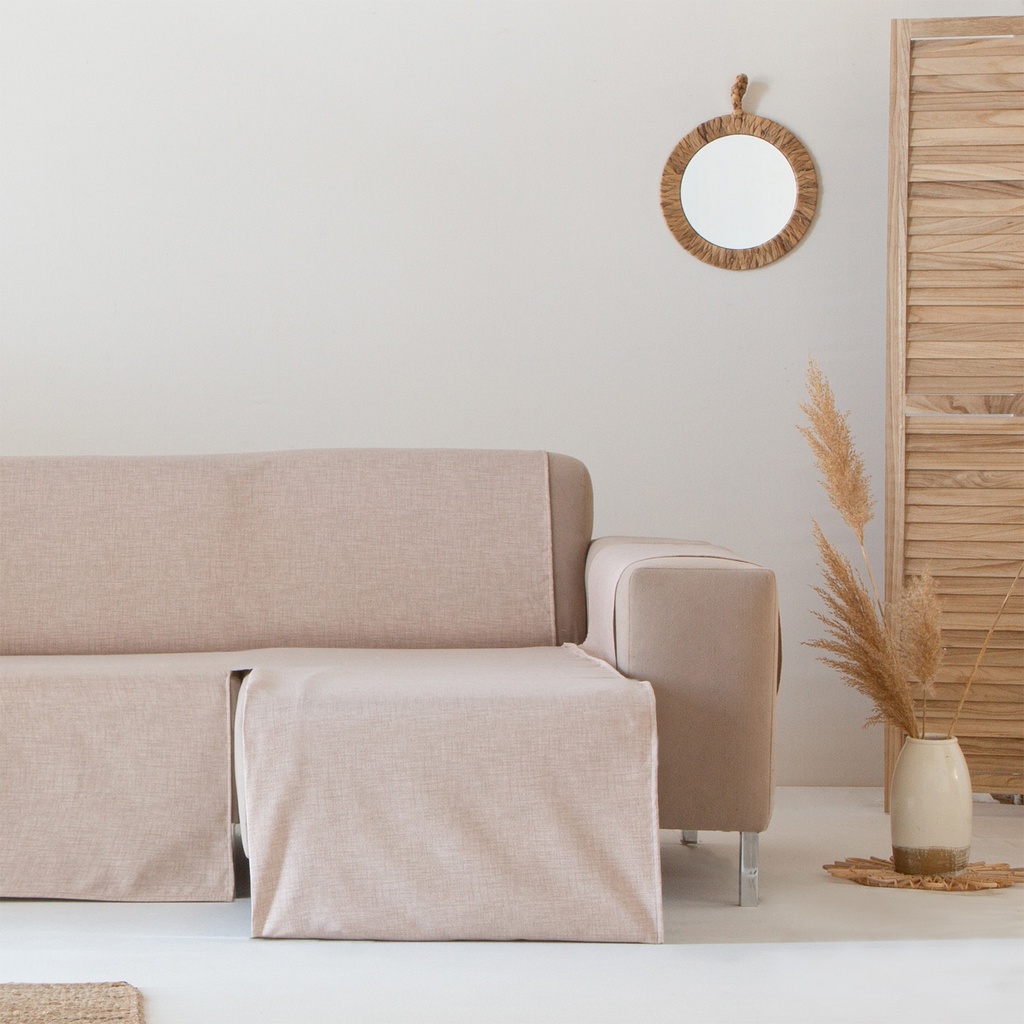 [CSPUPCHDE200-BE] Cubre Sofa Puppy (Beige, Chaise Longue 200 derecho)