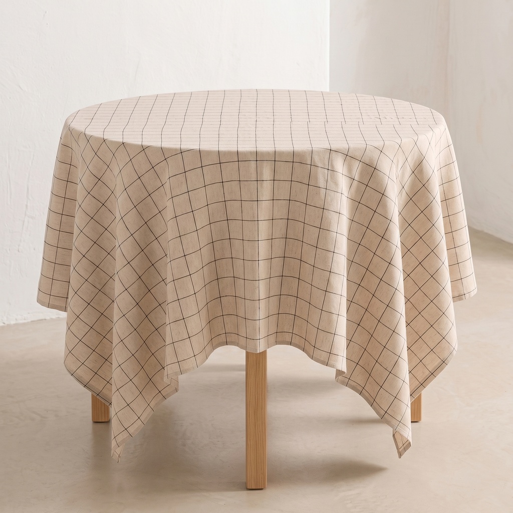 [MBASTOLI-⌀150] Mantel BASTO (Lino, ⌀150 cm)