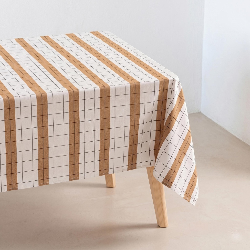 [MBASTONCAM-100] Mantel BASTONES (Camel, 150x100 cm)