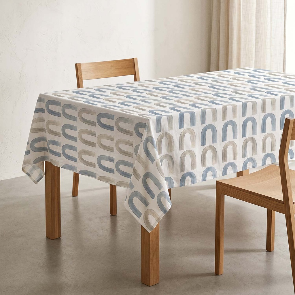 [MRACU-150] Mantel Estampado Antimanchas RACU (150x150 cm)