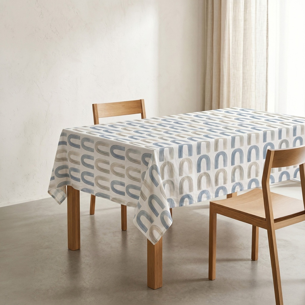 [MRACU-150] Mantel Estampado Antimanchas RACU (150x150 cm)