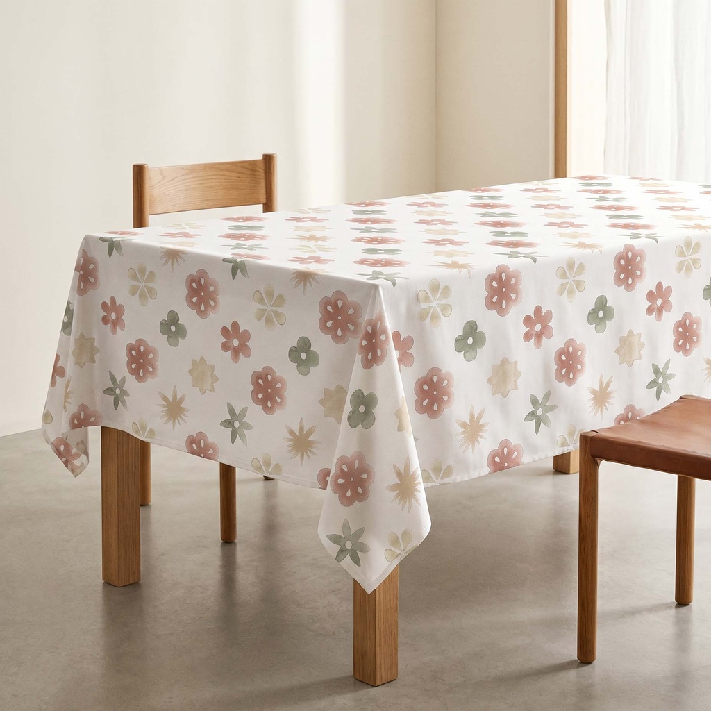 [MSAIM-150] Mantel Estampado Antimanchas SAIMO (150x150 cm)