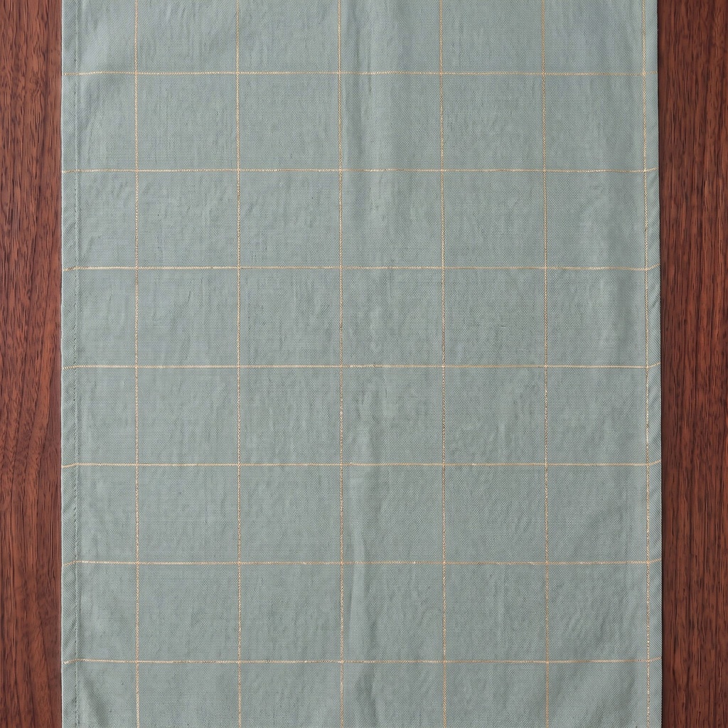 [CAMNVGRIDOAG-135] Camino de Mesa Jacquard Navidad GRIDO 45x135 cm (Agua Marina)