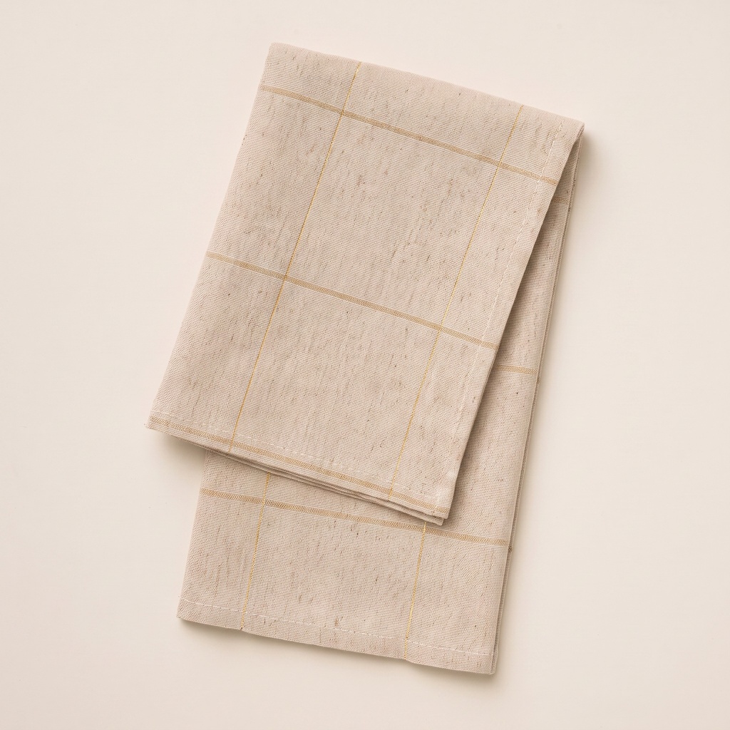 [SERV6NVGRIDOLI-45] Pack 6 Servilletas Navidad GRIDO 45x45 cm (Lino)