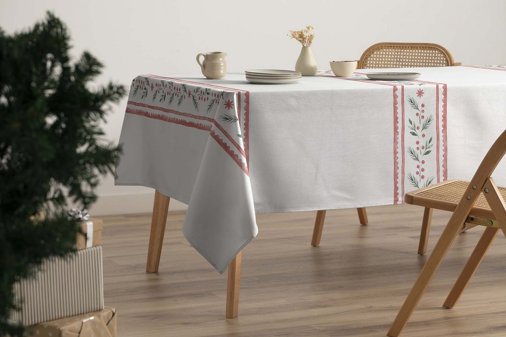 [MNVDFRANA-100] Mantel Navidad Antimanchas FRANA (150x100 cm)