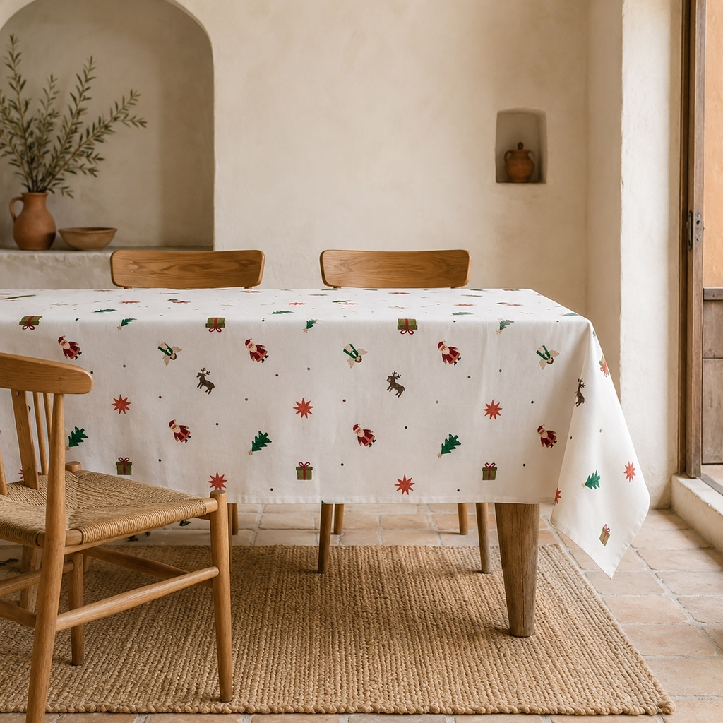[MNVDNONA-100] Mantel Navidad Antimanchas NONA (150x100 cm)