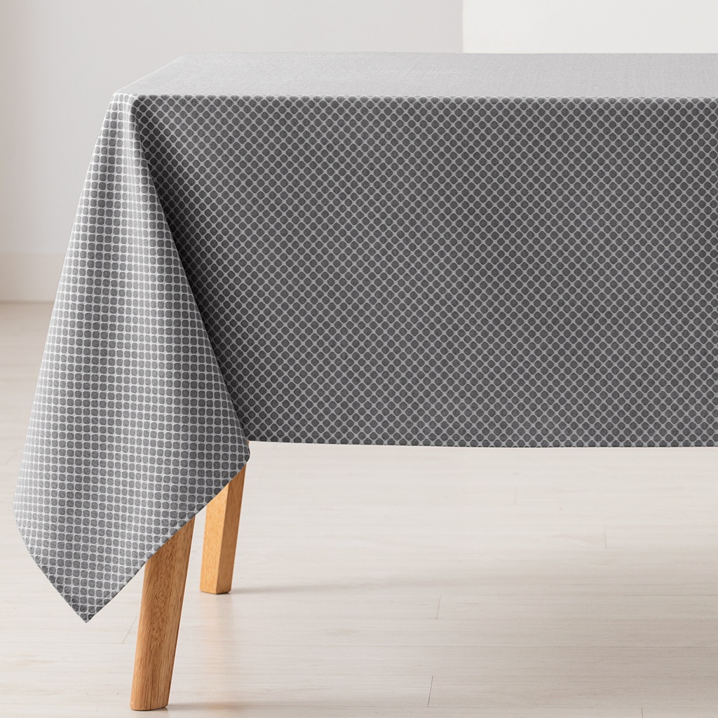 [MAJQLOS100-AN] Mantel antimanchas jacquard Losan (Antracita, 140x100 cm)
