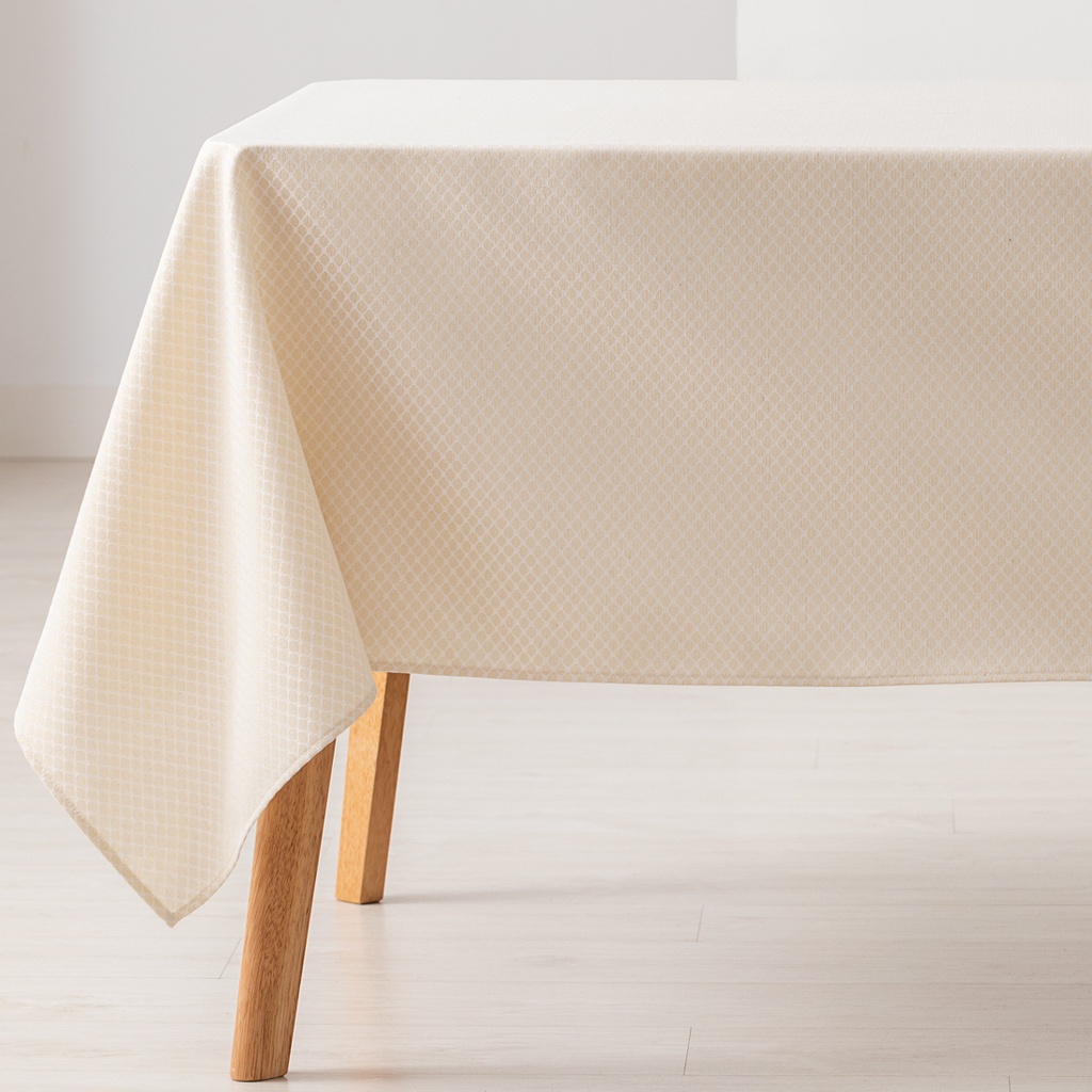 [MAJQLOS100-OR] Mantel antimanchas jacquard Losan (Oro, 140x100 cm)