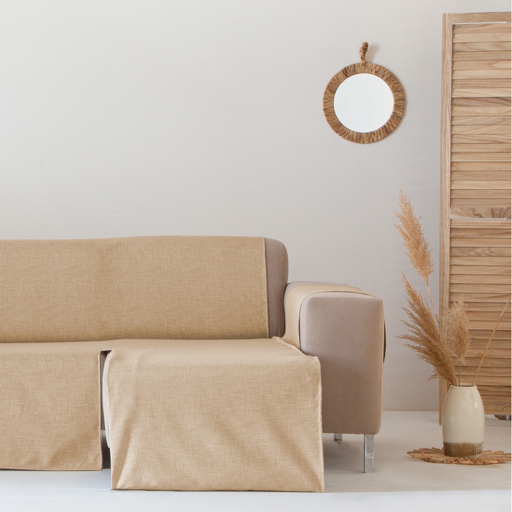 [CSPUPCHDE200-CR] Cubre Sofa Puppy (Crudo, Chaise Longue 200 derecho)