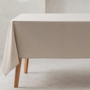 Mantel 100% algodón liso