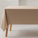 Mantel 100% algodón liso