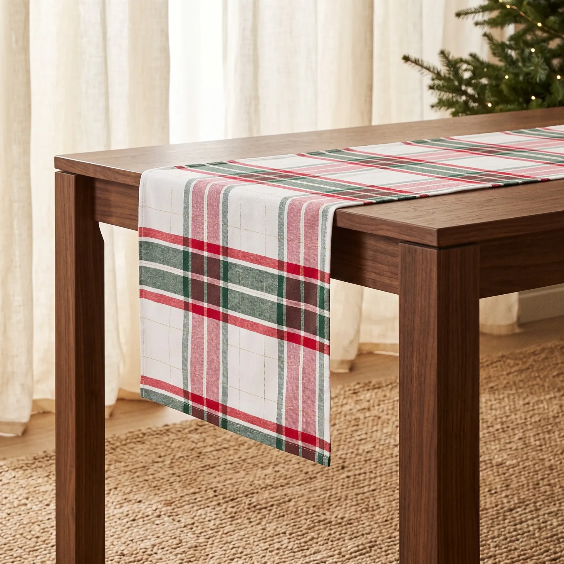 Camino de Mesa Navidad TARTAN