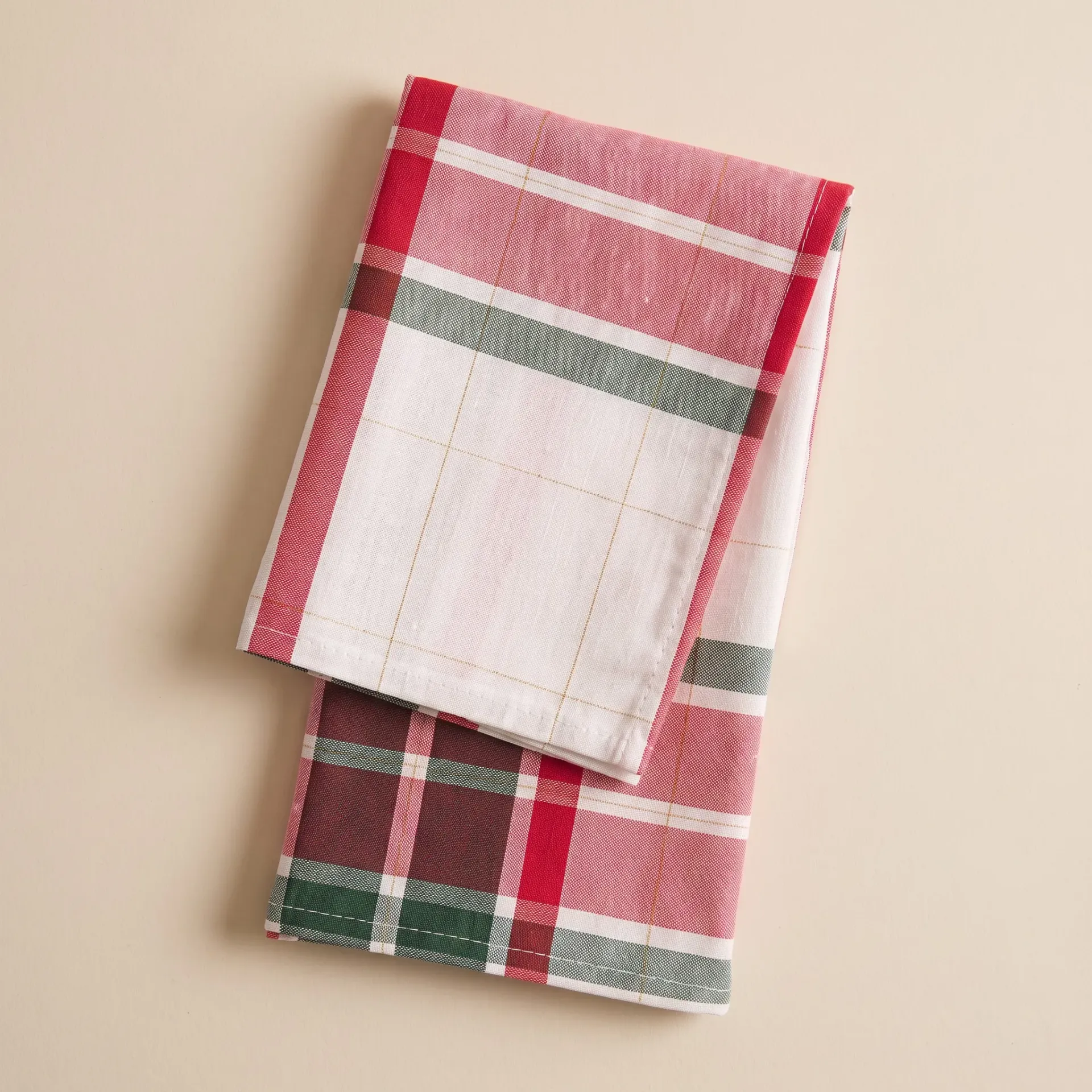 Pack 6 Servilletas Navidad TARTAN